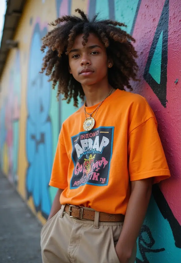 27 Celebrity-Inspired Hairstyles For Teenage Guys That WOW 8 27 Celebrity-Inspired Hairstyles For Teenage Guys That WOW - 8. A$AP Rocky’s Long, Luxurious Locks