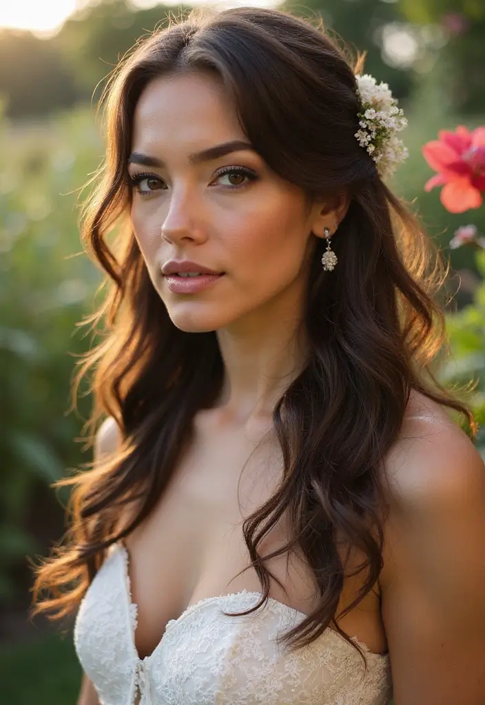 27 Half Up Half Down Wedding Hairstyles: Elegant Ideas for Brides 32 27 Half Up Half Down Wedding Hairstyles: Elegant Ideas for Brides - Conclusion