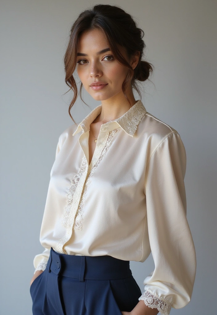 27 Medium Length Brown Hairstyles That Always Look Polished 19 27 Medium Length Brown Hairstyles That Always Look Polished - 17. Elegant Chignon