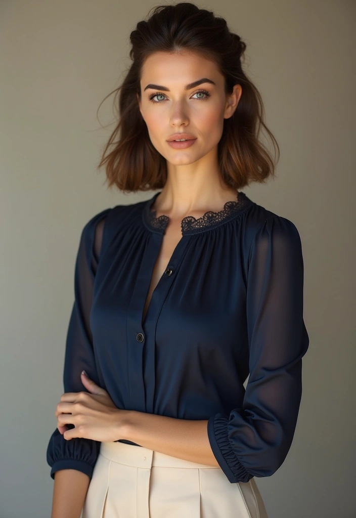 27 Medium Length Brown Hairstyles That Always Look Polished 30 27 Medium Length Brown Hairstyles That Always Look Polished - 26. Classic Twist