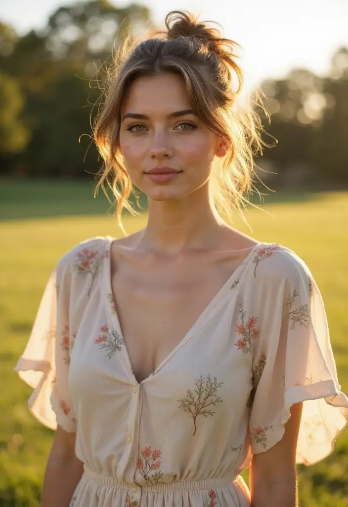 27 Messy Updos for Long Hair That Look Effortless and Elegant 28 27 Messy Updos for Long Hair That Look Effortless and Elegant - 24. The Carefree Messy Ponytail