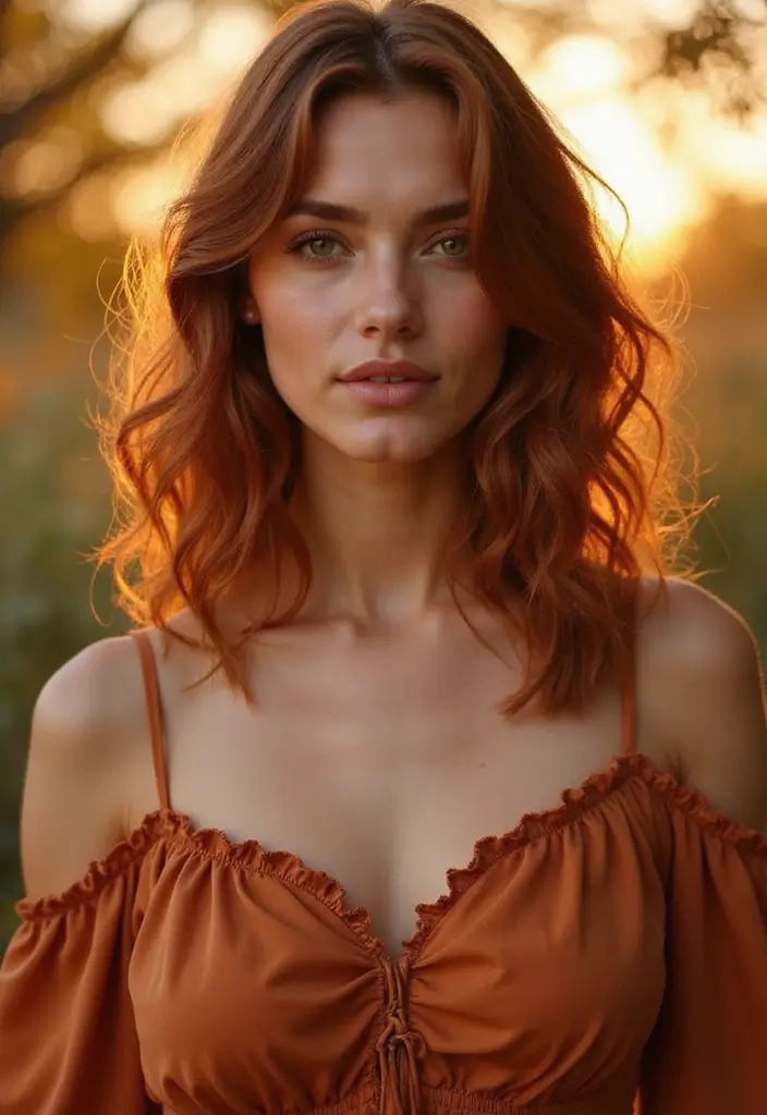 27 Stunning Shades Of Red Hair You’ll Want To Try - 12. Cinnabar Glow