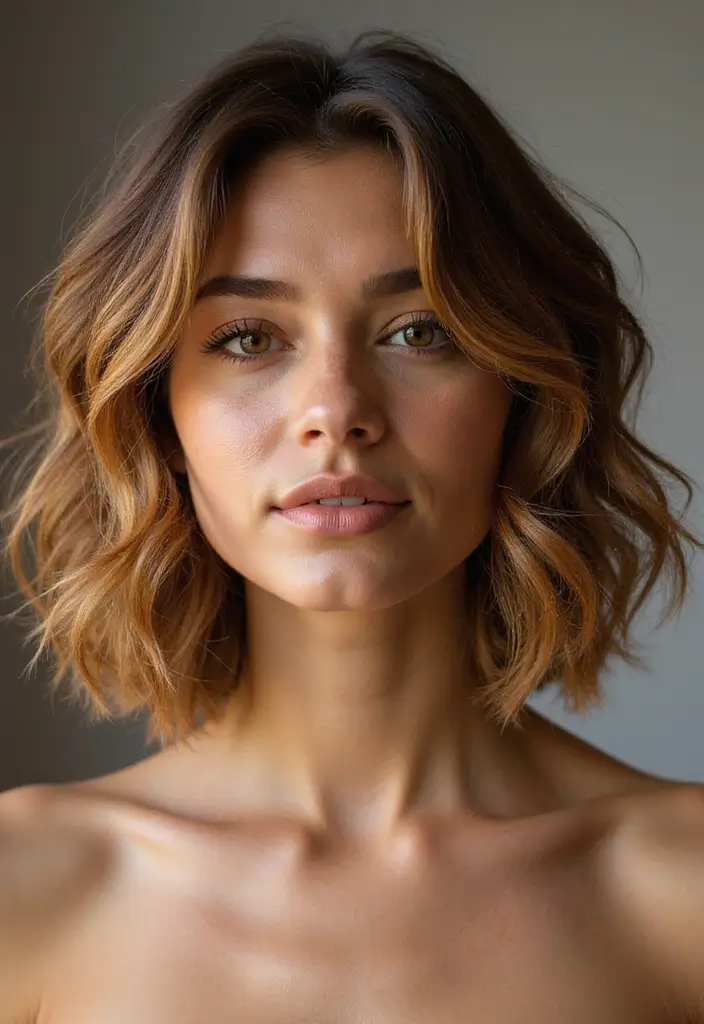 27 Unique Curly Bob Hairstyle Variations You Can’t Miss 7 27 Unique Curly Bob Hairstyle Variations You Can’t Miss - 7. Curly Bob with Highlights