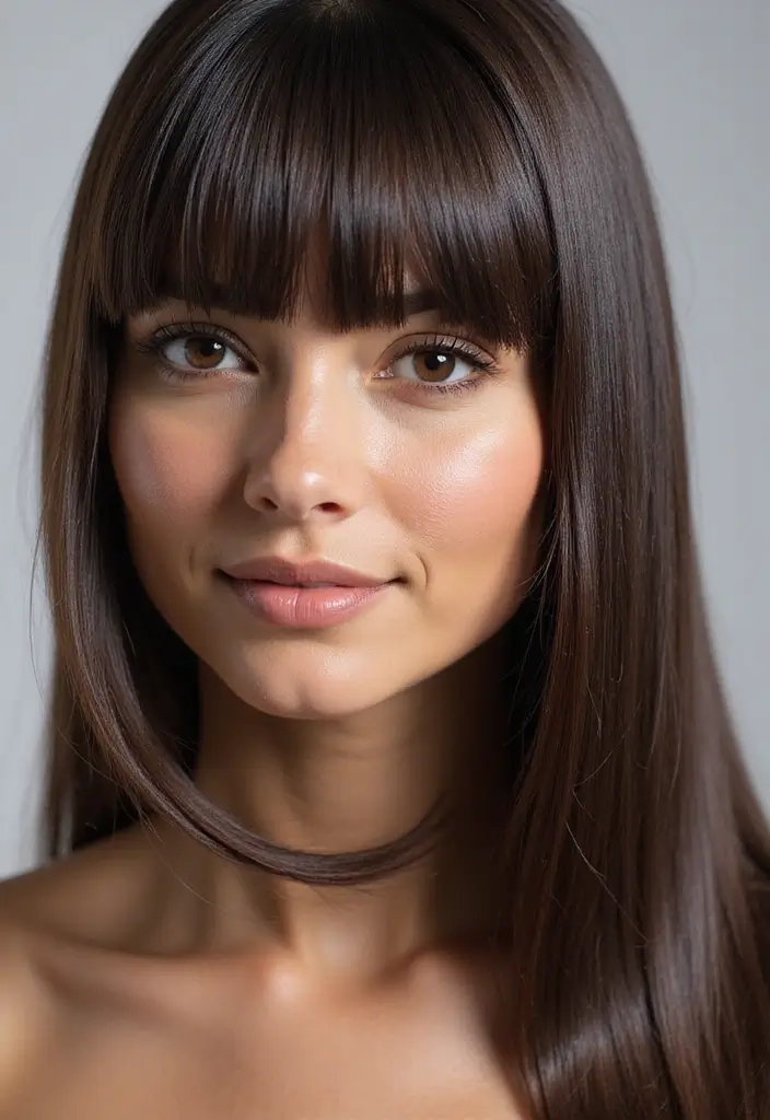 28 Best Long Straight Hairstyles & Haircuts To Highlight Your Charm 1 28 Best Long Straight Hairstyles & Haircuts To Highlight Your Charm - 1. Sleek and Shiny