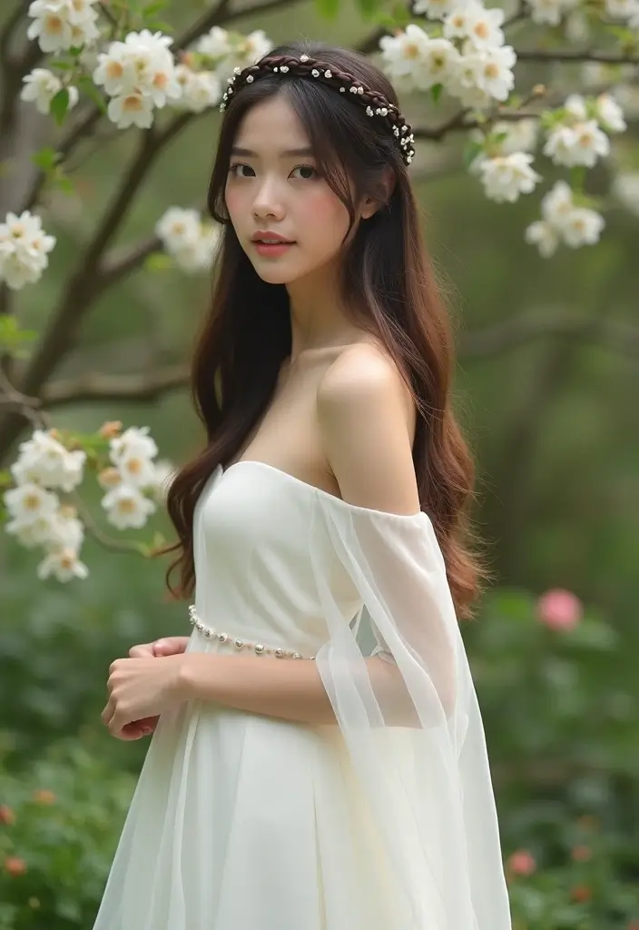 28 Best Long Straight Hairstyles & Haircuts To Highlight Your Charm 16 28 Best Long Straight Hairstyles & Haircuts To Highlight Your Charm - 14. Straight Hair in a Braided Crown
