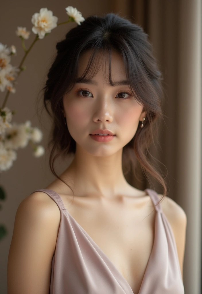 28 Blunt Bob with Bangs Hairstyles Sleek, Sharp and Sophisticated 32 28 Blunt Bob with Bangs Hairstyles Sleek, Sharp and Sophisticated - 28. Blunt Bob with Soft Updo and Bangs
