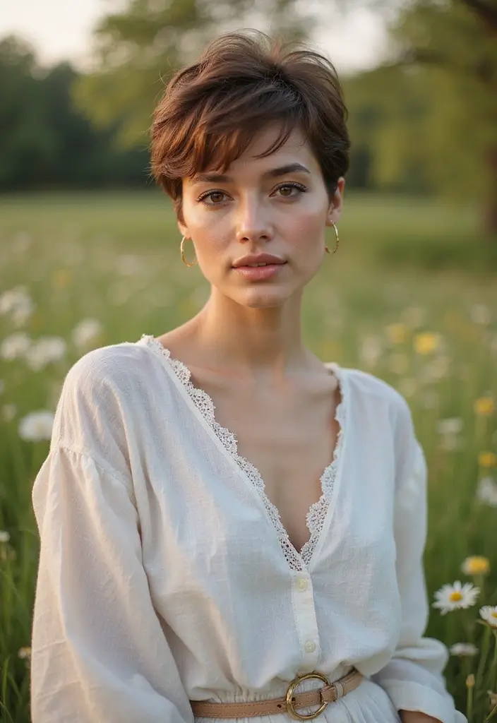 28 Chic Short Pixie Haircuts Full Of Femininity & Practicality 1 28 Chic Short Pixie Haircuts Full Of Femininity & Practicality - 1. Effortlessly Messy Pixie