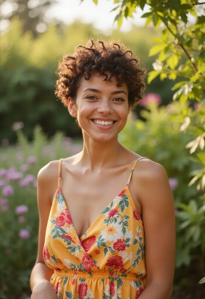 28 Chic Short Pixie Haircuts Full Of Femininity & Practicality 5 28 Chic Short Pixie Haircuts Full Of Femininity & Practicality - 5. Curly Pixie Delight