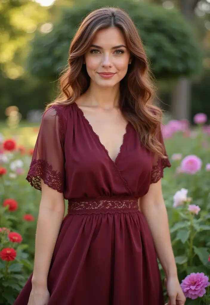 28 Irresistible Burgundy Hair Color Ideas For Brunettes, Blondes & Redheads 5 28 Irresistible Burgundy Hair Color Ideas For Brunettes, Blondes & Redheads - 5. Warm Burgundy for Light Skin Tones