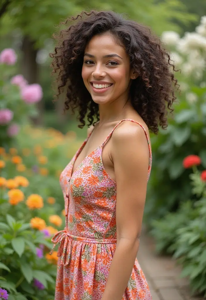 28 Shoulder Length Hairstyles That Never Go Out of Style 5 28 Shoulder Length Hairstyles That Never Go Out of Style - 5. Curly Half-Up, Half-Down