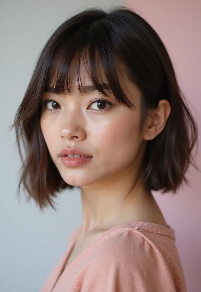 28 Winning Bob Haircut Ideas For Fine Hair That Impress 2 28 Winning Bob Haircut Ideas For Fine Hair That Impress - 2. Blunt Bob with Feathered Ends