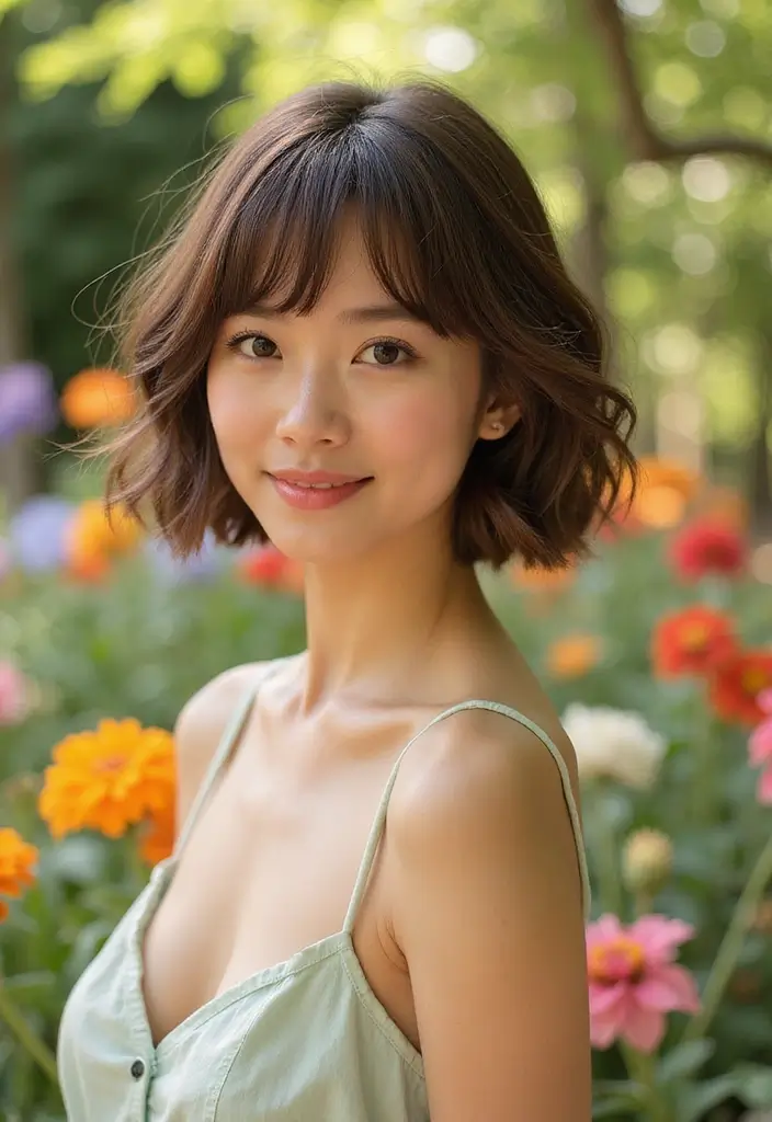 28 Winning Bob Haircut Ideas For Fine Hair That Impress 28 28 Winning Bob Haircut Ideas For Fine Hair That Impress - 24. Playful Bob with Side Swept Bangs