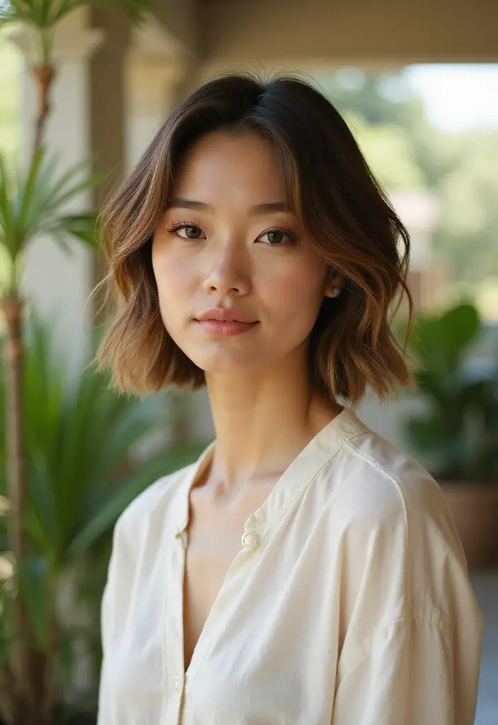 28 Winning Bob Haircut Ideas For Fine Hair That Impress 29 28 Winning Bob Haircut Ideas For Fine Hair That Impress - 25. Effortless Bob with Layers