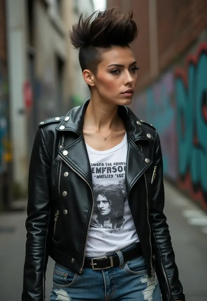 29 Classy Yet Simple Short Hairstyles For Women Over 50 26 29 Classy Yet Simple Short Hairstyles For Women Over 50 - 22. Modern Faux Hawk