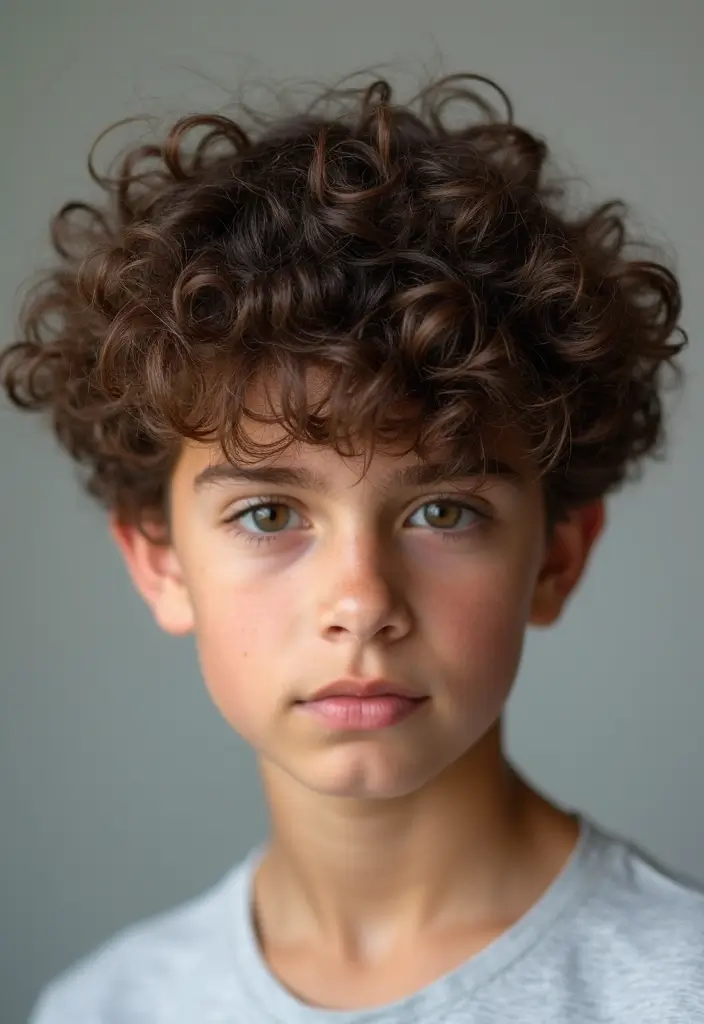 29 Fresh Short Hairstyles & Haircuts For Boys And Men 11 29 Fresh Short Hairstyles & Haircuts For Boys And Men - 11. The Layered Curly Style