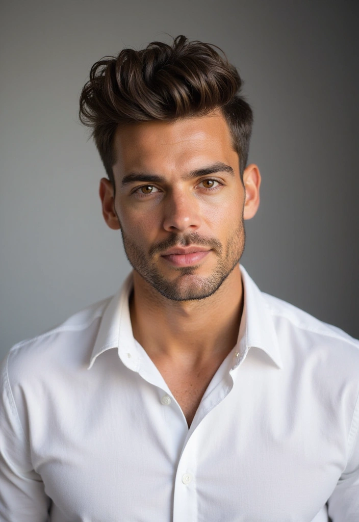 29 Fresh Short Hairstyles & Haircuts For Boys And Men 17 29 Fresh Short Hairstyles & Haircuts For Boys And Men - 15. The Pompadour with Curls