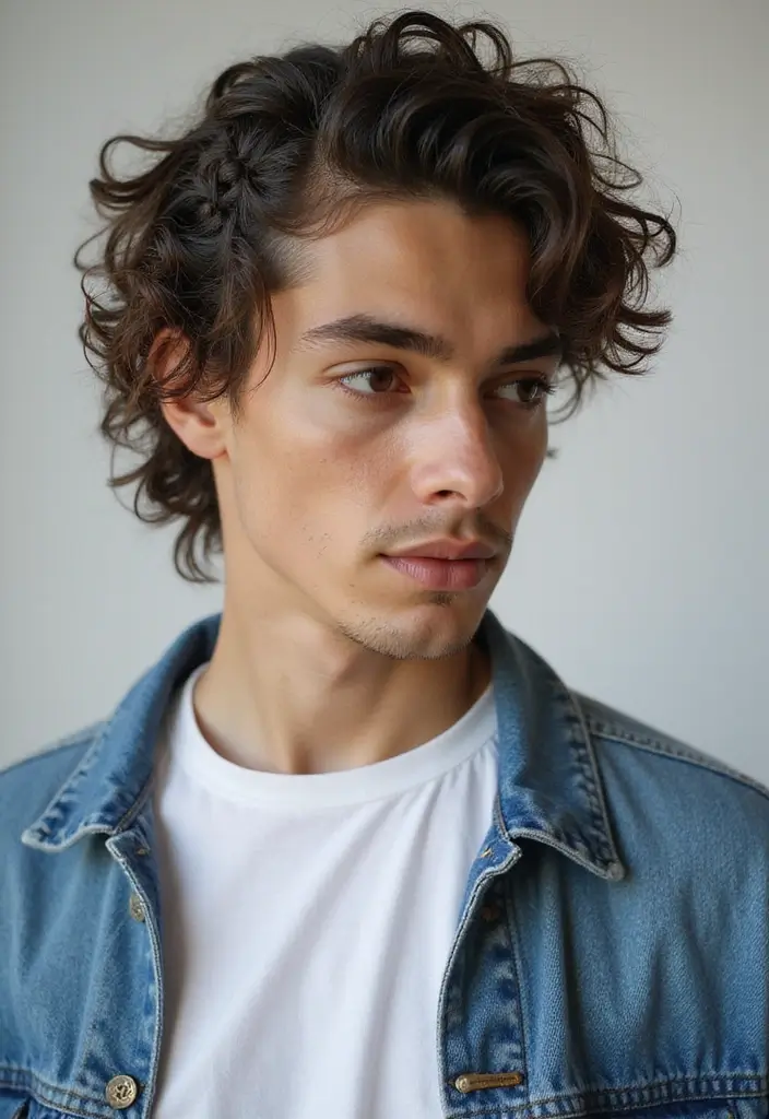 29 Fresh Short Hairstyles & Haircuts For Boys And Men 21 29 Fresh Short Hairstyles & Haircuts For Boys And Men - 19. The Curly Braid