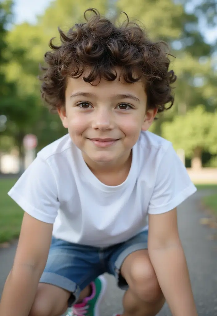 29 Fresh Short Hairstyles & Haircuts For Boys And Men 22 29 Fresh Short Hairstyles & Haircuts For Boys And Men - 20. The Curly Caesar Cut