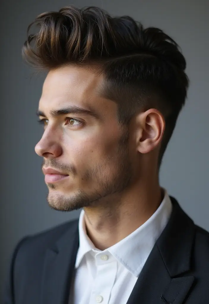 29 Fresh Short Hairstyles & Haircuts For Boys And Men 26 29 Fresh Short Hairstyles & Haircuts For Boys And Men - 22. The Textured Pompadour