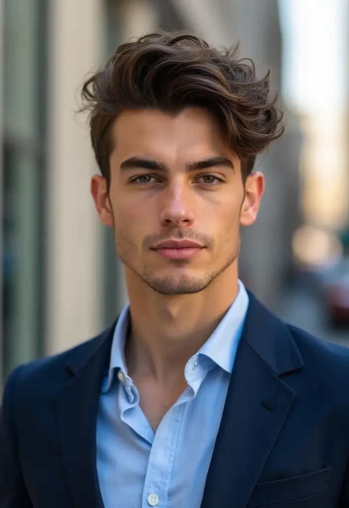 29 Fresh Short Hairstyles & Haircuts For Boys And Men 27 29 Fresh Short Hairstyles & Haircuts For Boys And Men - 23. The Curly Side Swept Style
