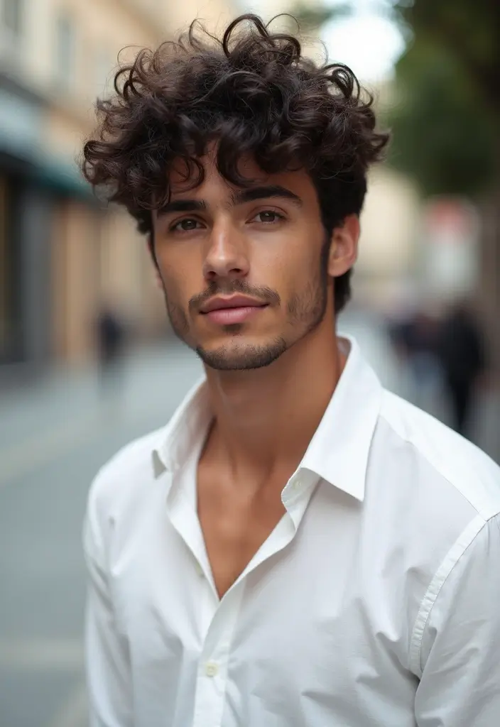 29 Fresh Short Hairstyles & Haircuts For Boys And Men 29 29 Fresh Short Hairstyles & Haircuts For Boys And Men - 25. The Voluminous Curly Top