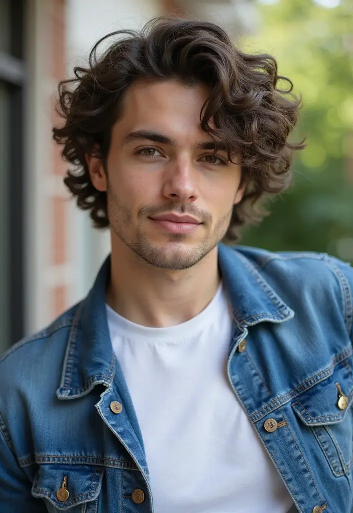 29 Fresh Short Hairstyles & Haircuts For Boys And Men 30 29 Fresh Short Hairstyles & Haircuts For Boys And Men - 26. The Curly Bob with Bangs