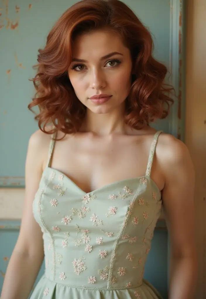 29 Trendiest Short Brown Hairstyles & Haircuts To Try This Season 22 29 Trendiest Short Brown Hairstyles & Haircuts To Try This Season - 20. The Curly Vintage Retro Look