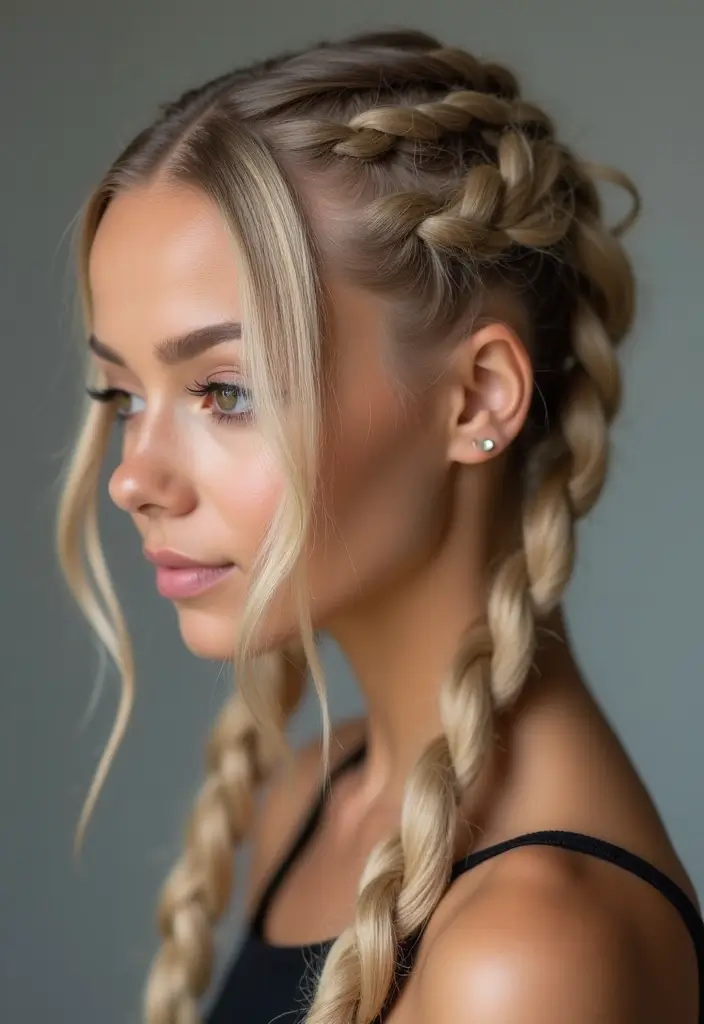 30 Ash Blonde Hair Looks That Are Cool, Chic and On Trend 16 30 Ash Blonde Hair Looks That Are Cool, Chic and On Trend - 14. Ash Blonde Twist Braids