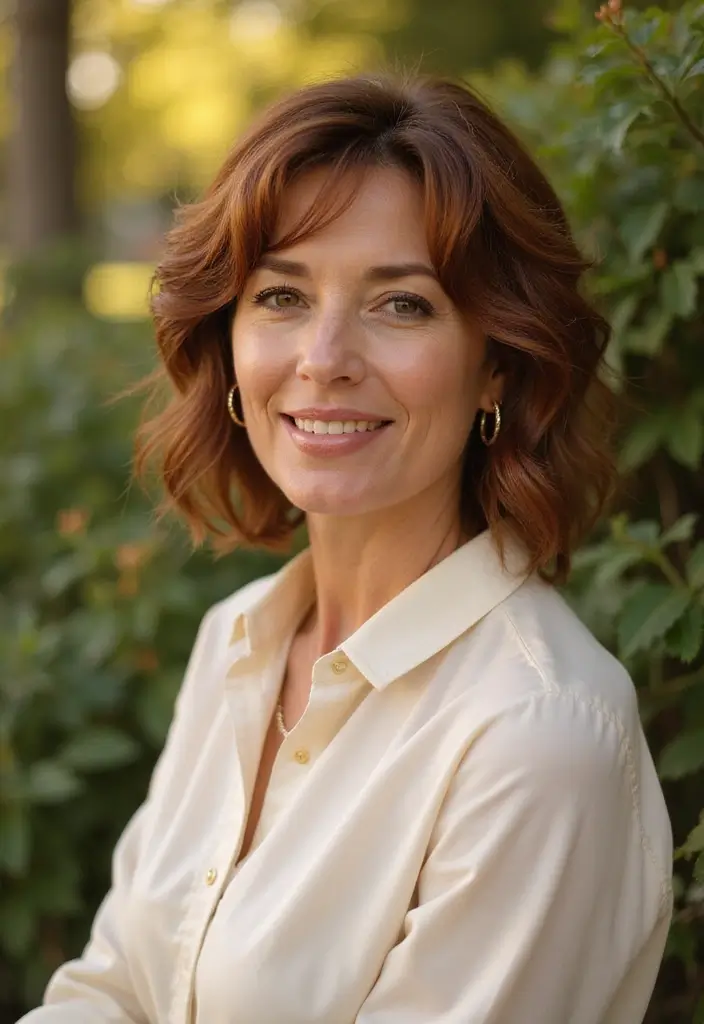 30+ Best Hairstyles and Haircuts for Women Over 70 That Turn Back Time 6 30+ Best Hairstyles and Haircuts for Women Over 70 That Turn Back Time - 6. Textured Lob