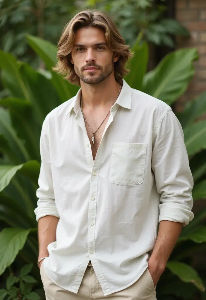 30 Bold Statement Hairstyles For Men With Thick Hair 20 30 Bold Statement Hairstyles For Men With Thick Hair - 18. Long and Layered