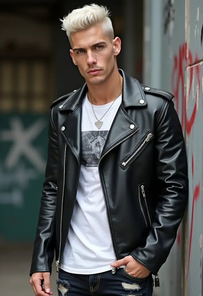 30 Bold Statement Hairstyles For Men With Thick Hair 22 30 Bold Statement Hairstyles For Men With Thick Hair - 20. Icy Blonde Undercut