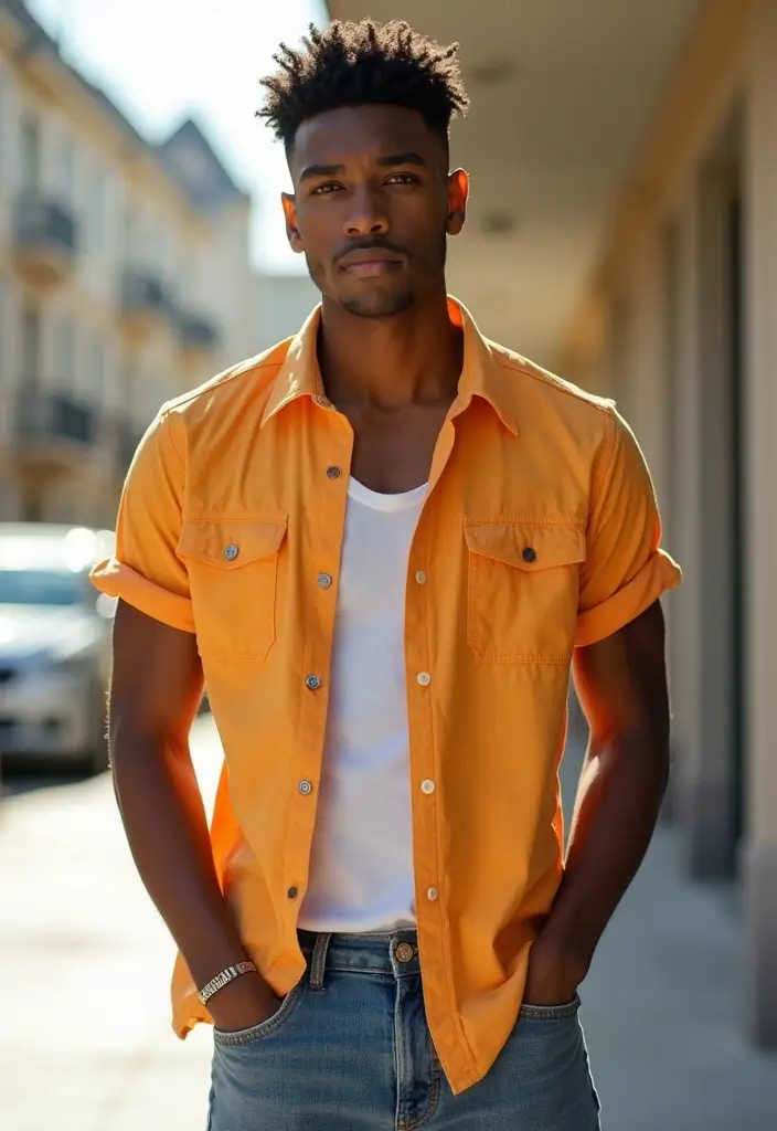 30 Bold Statement Hairstyles For Men With Thick Hair 24 30 Bold Statement Hairstyles For Men With Thick Hair - 22. Tapered Afro