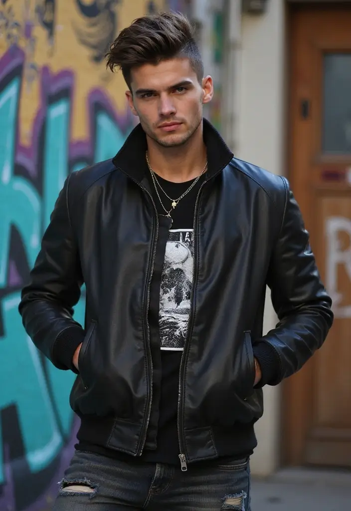 30 Bold Statement Hairstyles For Men With Thick Hair 30 30 Bold Statement Hairstyles For Men With Thick Hair - 26. Side Shaved Design