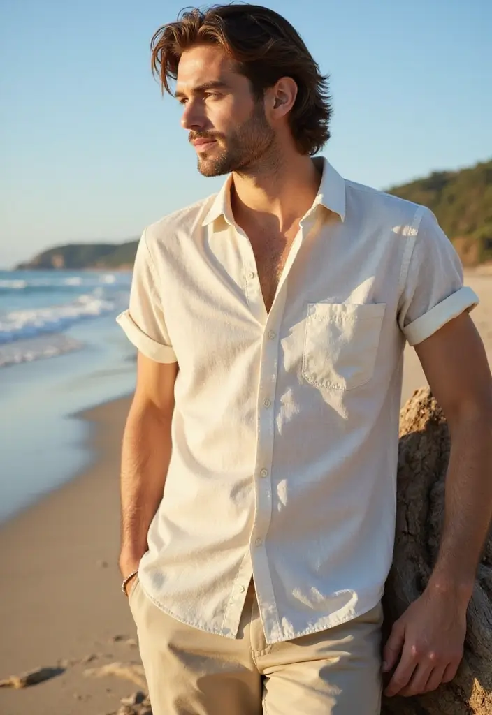 30 Bold Statement Hairstyles For Men With Thick Hair 33 30 Bold Statement Hairstyles For Men With Thick Hair - 29. Loose Waves with a Taper