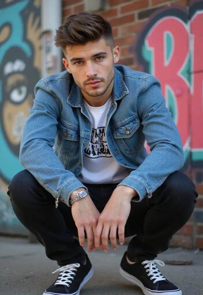 30 Bold Statement Hairstyles For Men With Thick Hair 7 30 Bold Statement Hairstyles For Men With Thick Hair - 7. Undercut with Fringe