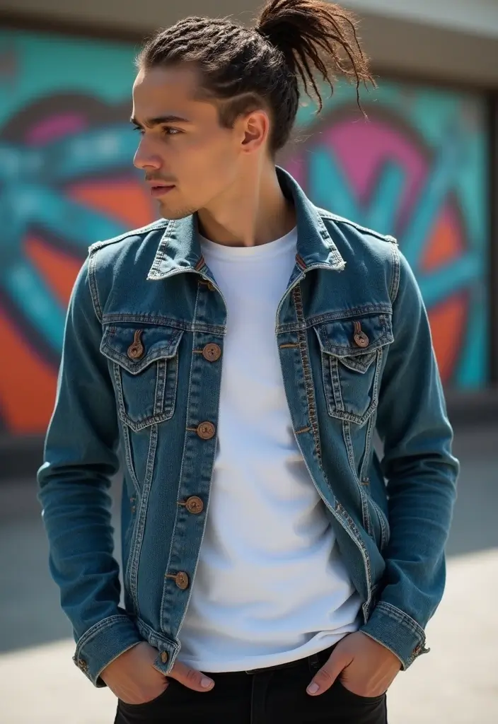 30 Cool Braided Hairstyles For Men That Never Go Out Of Style 15 30 Cool Braided Hairstyles For Men That Never Go Out Of Style - 13. Multi-Braided Ponytail