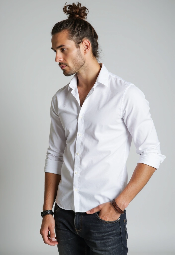 30 Cool Braided Hairstyles For Men That Never Go Out Of Style 16 30 Cool Braided Hairstyles For Men That Never Go Out Of Style - 14. Braided Top Knot