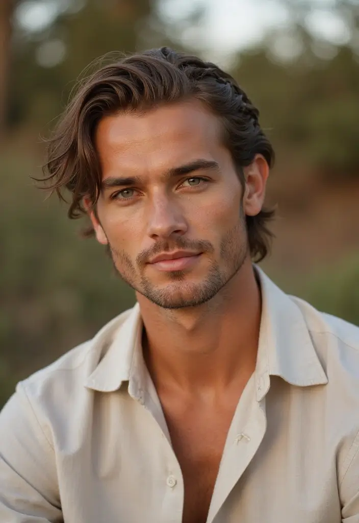 30 Cool Braided Hairstyles For Men That Never Go Out Of Style 18 30 Cool Braided Hairstyles For Men That Never Go Out Of Style - 16. Halo Braid