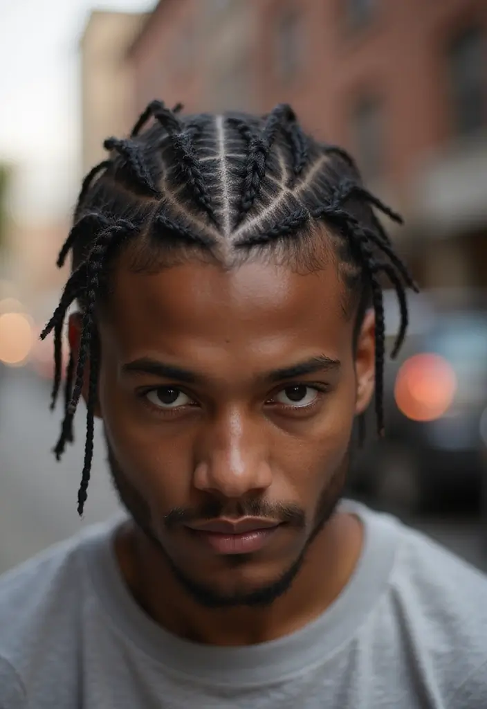 30 Cool Braided Hairstyles For Men That Never Go Out Of Style 5 30 Cool Braided Hairstyles For Men That Never Go Out Of Style - 5. Cornrows
