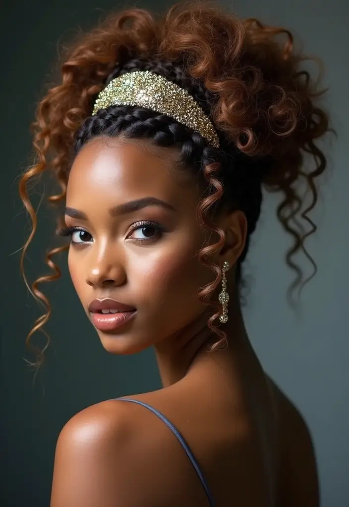 30+ Delightful Prom Updos For Long Hair That Will Wow Everyone 16 30+ Delightful Prom Updos For Long Hair That Will Wow Everyone - 14. Bold Textured Updo