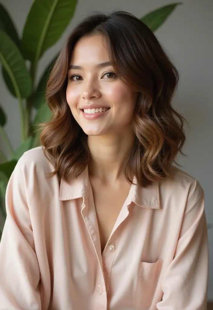 30 Long Bob with Layers Haircuts That Move Naturally 27 30 Long Bob with Layers Haircuts That Move Naturally - 23. Layered Long Bob with Soft Curls