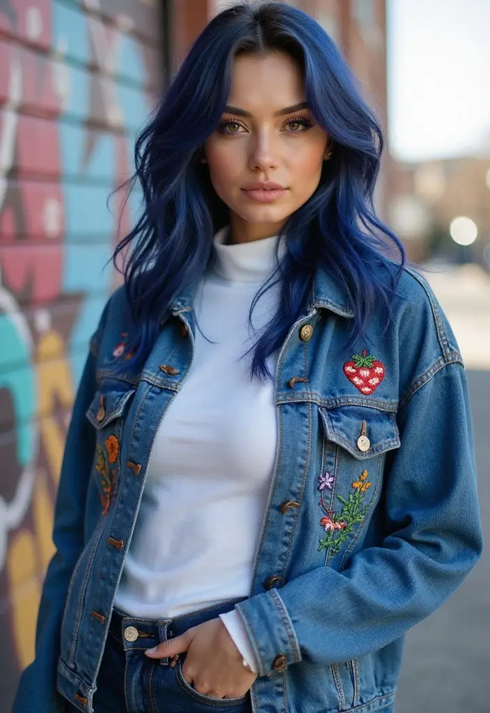 30+ On-Point Hair Color Ideas You’ll Be Obsessed With - 20. Lively Indigo