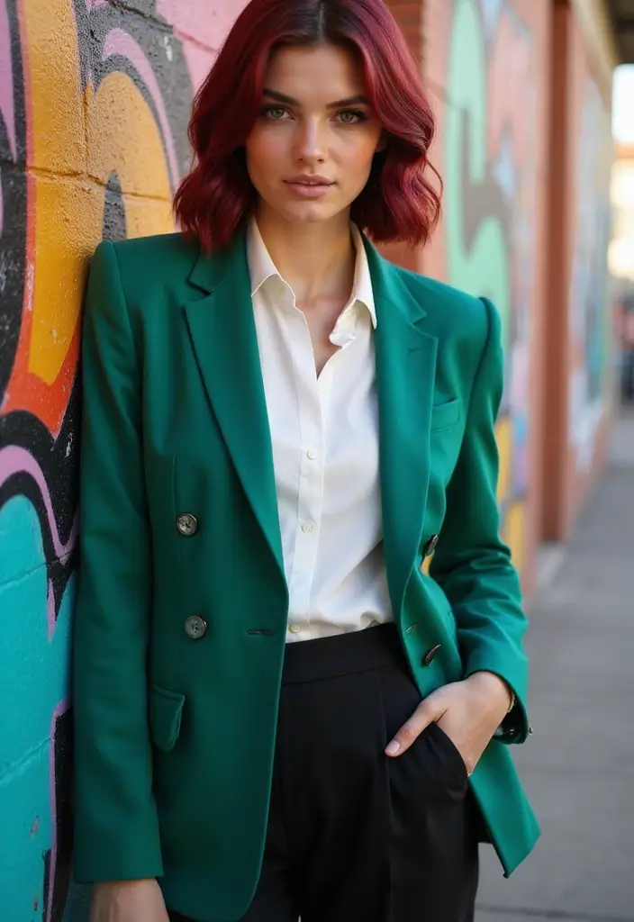 30+ On-Point Hair Color Ideas You’ll Be Obsessed With - 4. Vibrant Burgundy