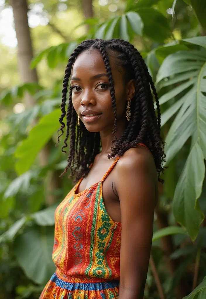 30 Stunning Black Braided Hairstyles You’ll Absolutely Adore 7 30 Stunning Black Braided Hairstyles You’ll Absolutely Adore - 7. Senegalese Twists