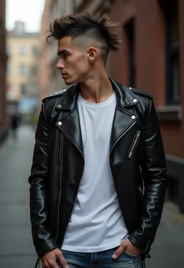 30 Stylish Fade Haircuts For Black Men To Upgrade Your Look 21 30 Stylish Fade Haircuts For Black Men To Upgrade Your Look - 19. Faded Mohawk