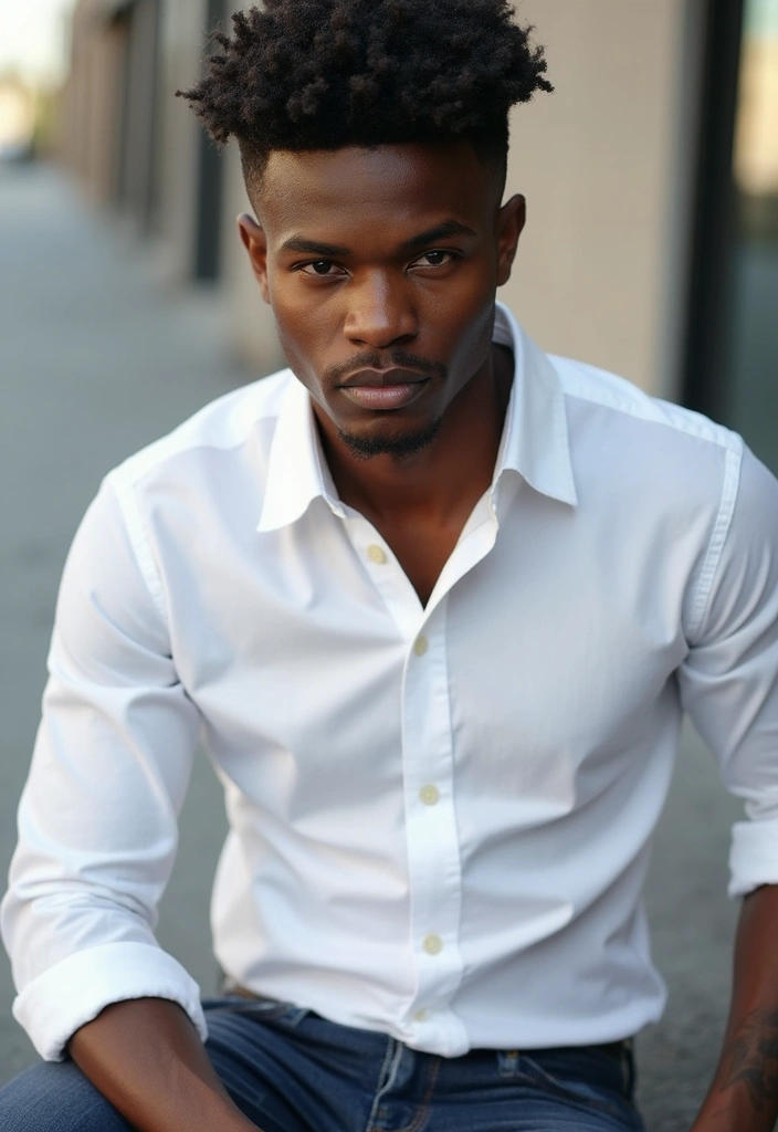 30 Stylish Fade Haircuts For Black Men To Upgrade Your Look 22 30 Stylish Fade Haircuts For Black Men To Upgrade Your Look - 20. Undercut Fade with Natural Texture