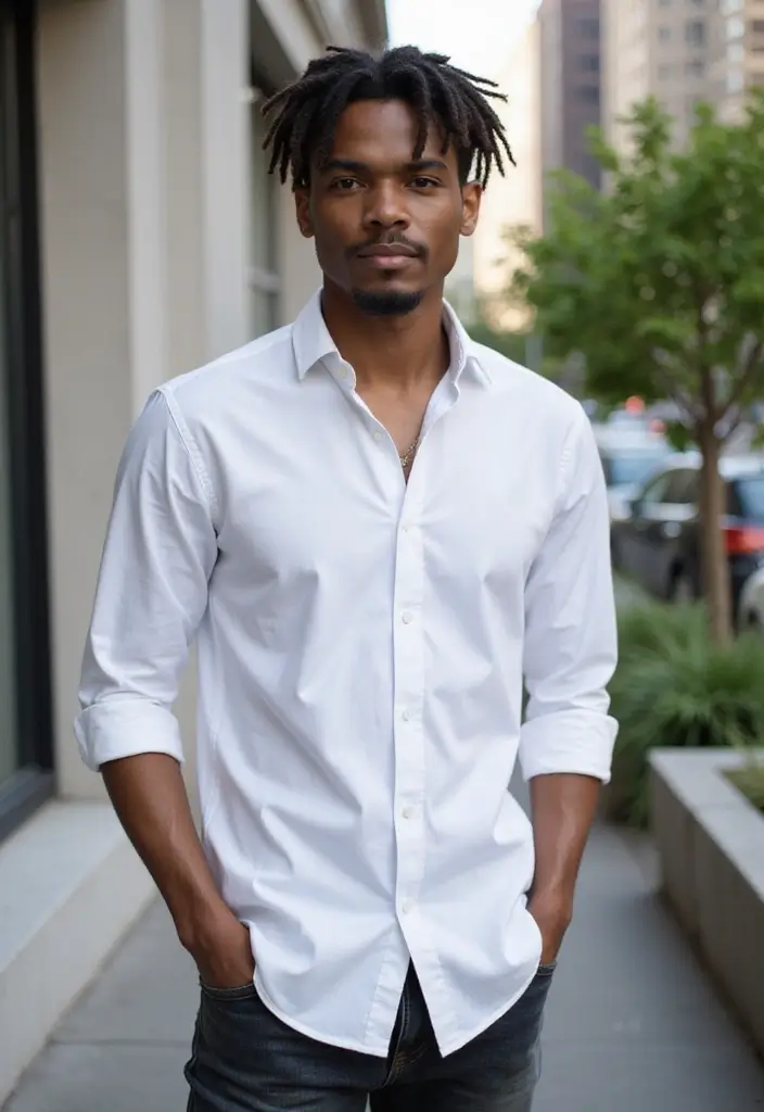 30 Stylish Fade Haircuts For Black Men To Upgrade Your Look 31 30 Stylish Fade Haircuts For Black Men To Upgrade Your Look - 27. Fade with Natural Wavy Hair