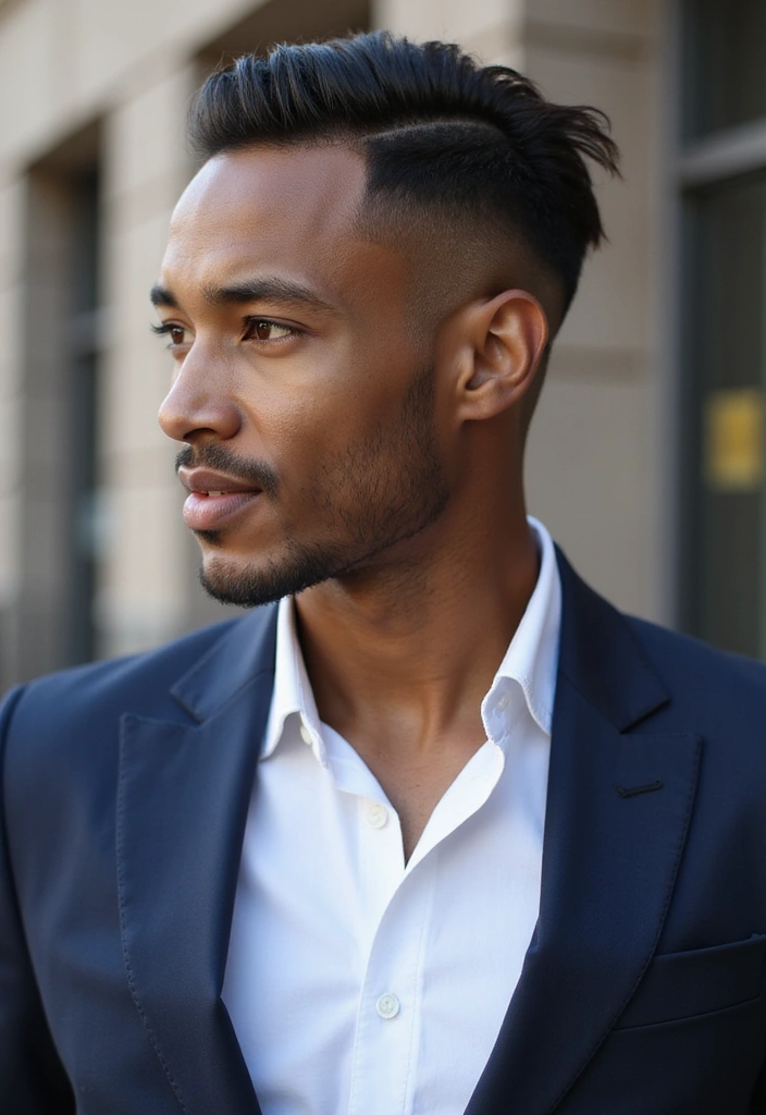 30 Stylish Low Taper Fade Haircuts for Black Men: Classic to Creative Designs - 1. Classic Low Taper Fade