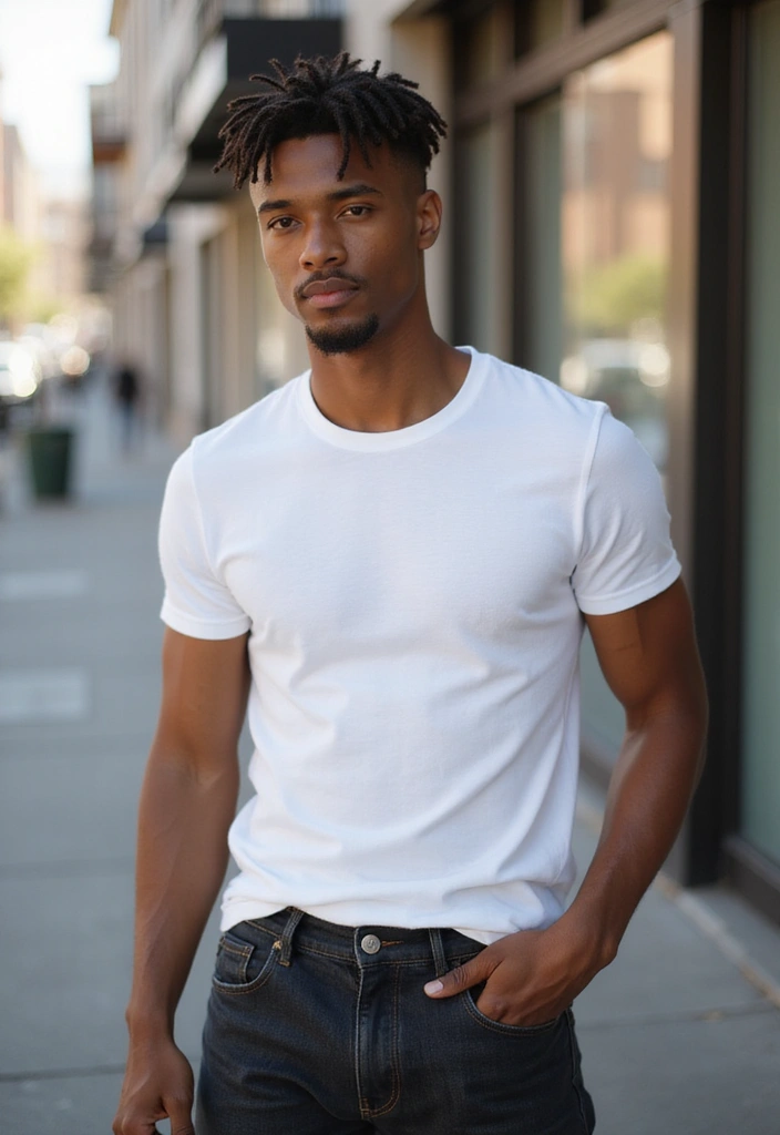 30 Stylish Low Taper Fade Haircuts for Black Men: Classic to Creative Designs - 12. Soft Waves with Low Taper Fade