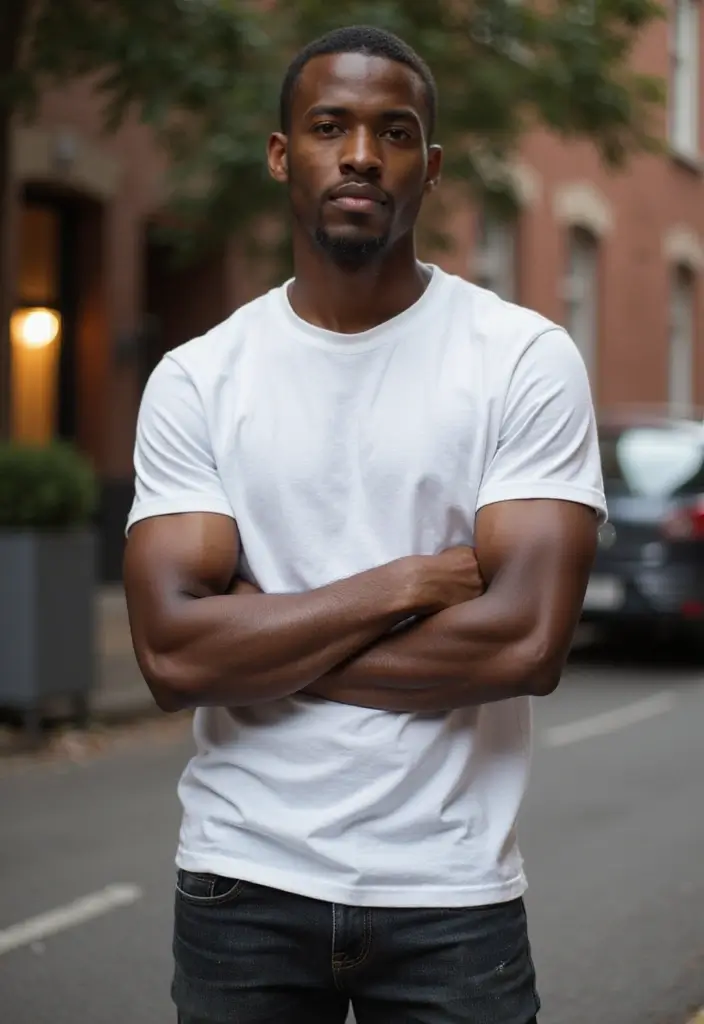 30 Stylish Low Taper Fade Haircuts for Black Men: Classic to Creative Designs - 23. Mid Fade with Low Taper